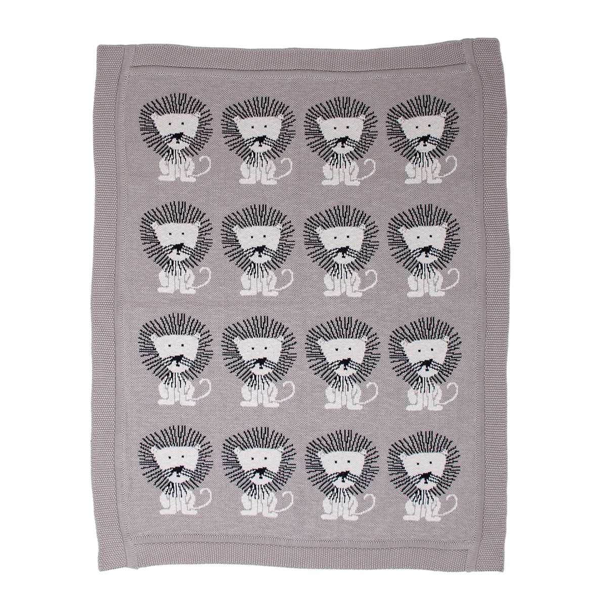Parkland Collection Lion King Transitional Light KNITTED 32" X 40" Baby Blanket