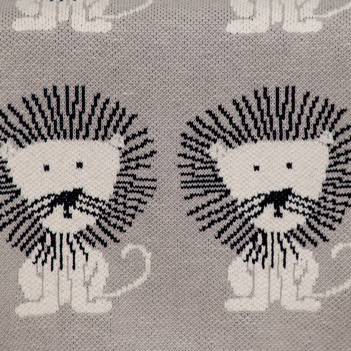 Parkland Collection Lion King Transitional Light KNITTED 32" X 40" Baby Blanket