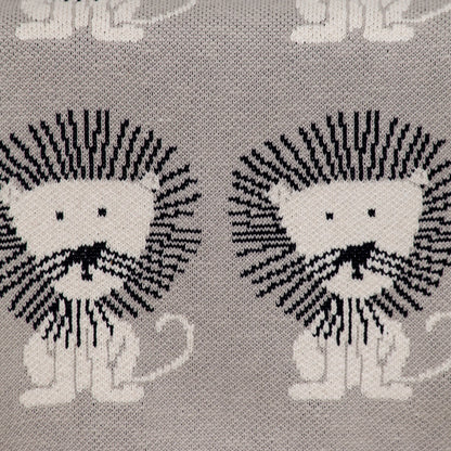 Parkland Collection Lion King Transitional Light KNITTED 32" X 40" Baby Blanket