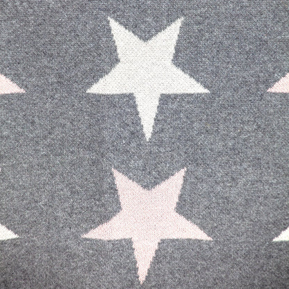 Parkland Collection Twinkle Stars Transitional KNITTED 32" X 40" Baby Blanket