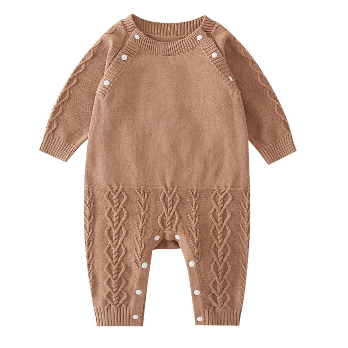 Solid Color Knitted Quality Soft Romper