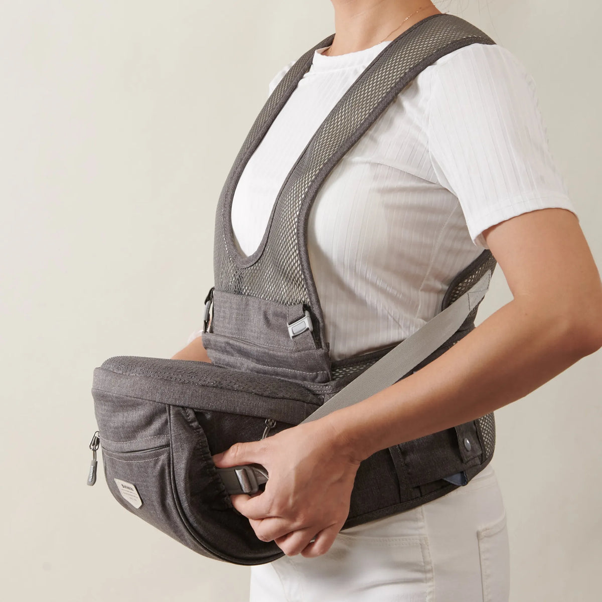 Two Shoulder Straps Baby Hipseat