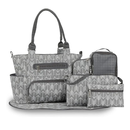 8Pcs Baby Nappy Diaper Bags Set