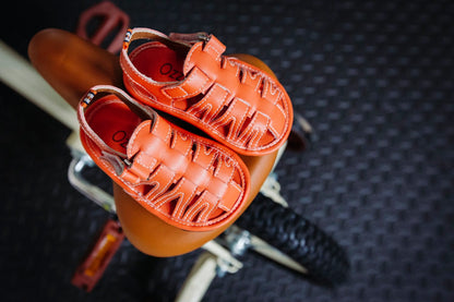 Ozznek Kids Closed-Toe Sandal - Flexible Sole | Vintage
