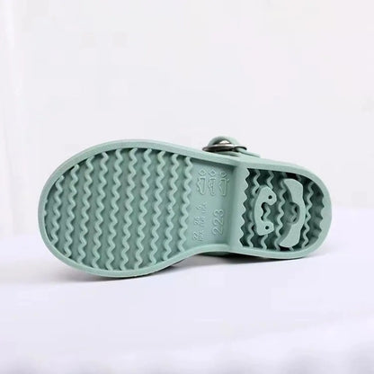 Kids Jelly Sandals Waterproof, Wide Toe | Roman Style
