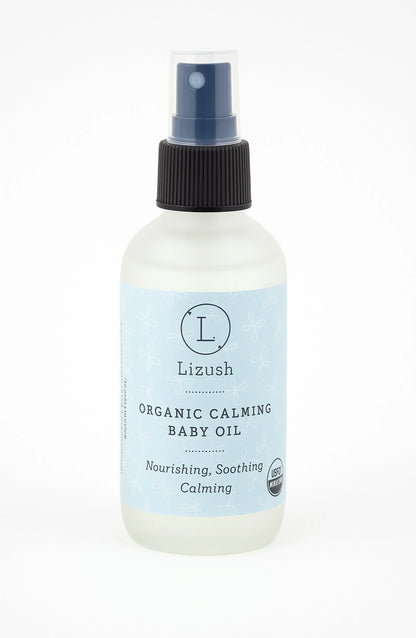 ORGANIC CALMING BABY OIL Nourishing, Soothing, Calming